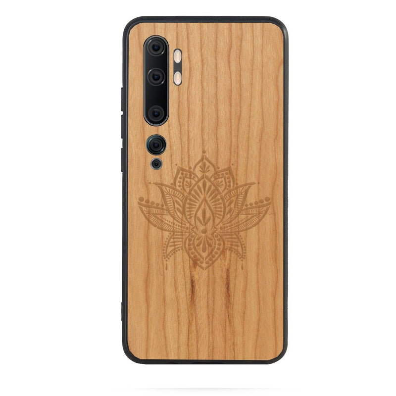 Coque Xiaomi - Le Lotus - Coque en bois