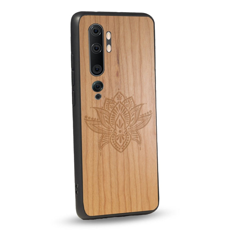 Coque Xiaomi - Le Lotus - Coque en bois