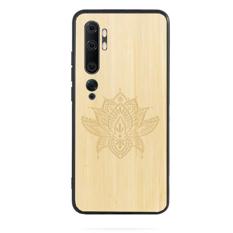 Coque Xiaomi - Le Lotus - Coque en bois