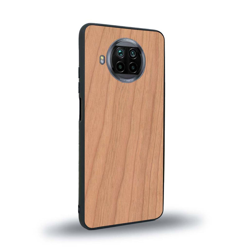 Coque de protection en bois véritable fabriquée en France pour Xiaomi Mi 10T Lite sans gravure avec un design minimaliste et moderne