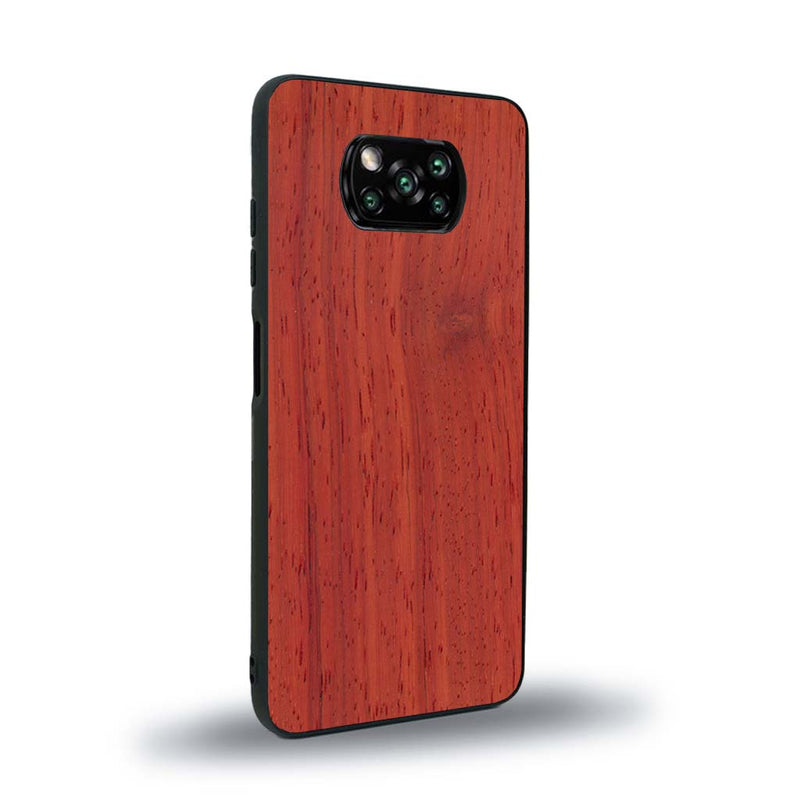 Coque de protection en bois véritable fabriquée en France pour Xiaomi Poco X3 Nfc sans gravure avec un design minimaliste et moderne